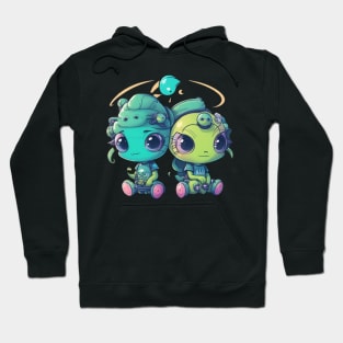 cute aliens Hoodie